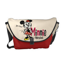 Minnie Mouse - Yoo Hoo! Messenger Bag at Zazzle