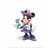 Minnie with flower posters