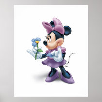 Minnie with flower print