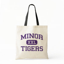 Minor - Tigers - High School - Adamsville Alabama Canvas Bag