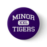 Minor - Tigers - High School - Adamsville Alabama buttons