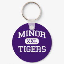 Minor - Tigers - High School - Adamsville Alabama keychains by customteamsportswear Minor - Tigers - High School - Adamsville Alabama keychains