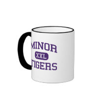 Minor - Tigers - High School - Adamsville Alabama Coffee Mugs