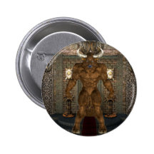 Minotaur Button