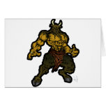 Minotaur Greeting Cards