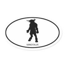 Minotaur Stickers