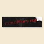 Minotaurs Rule Bumper Sticker