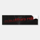 Minotaurs Rule Bumper Sticker