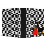 MinPin Has My Heart Binder Black and White