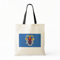 Minsk, Belarus flag Tote Bag