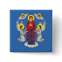 Minsk, Belarus flag Buttons