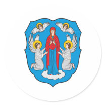 Minsk Coat Of Arms Round Sticker