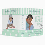 Mint Baby's First Year Keepsake Album Binder