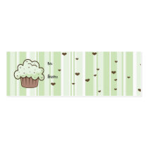 Mint Chip Gift Tag business cards by EverAfter Mint Chip Gift Tag business cards