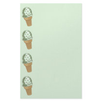 Mint Chocolate Chip Stationery