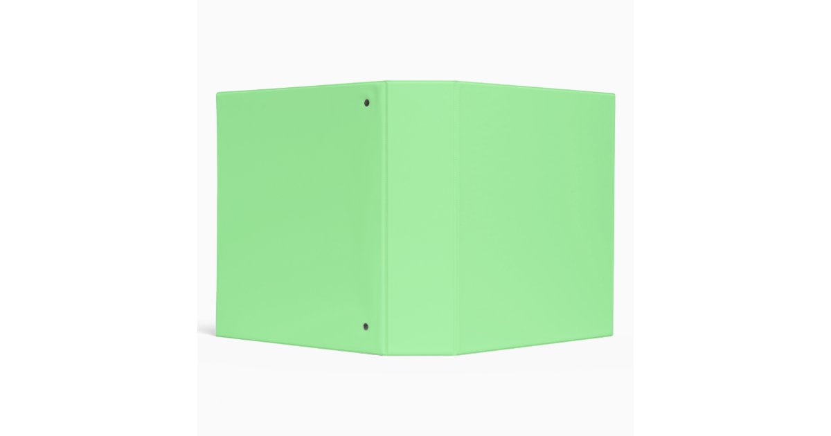Mint Green 3 Ring Binder Zazzle