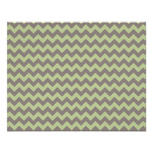 Mint Green and Tan Chevron Photo
