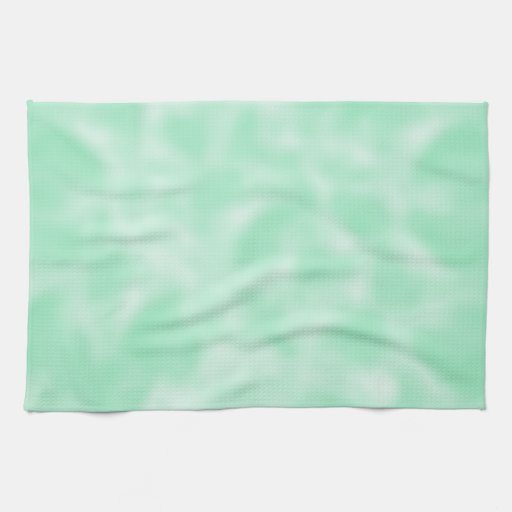Mint Green and White Mottled Kitchen Towels