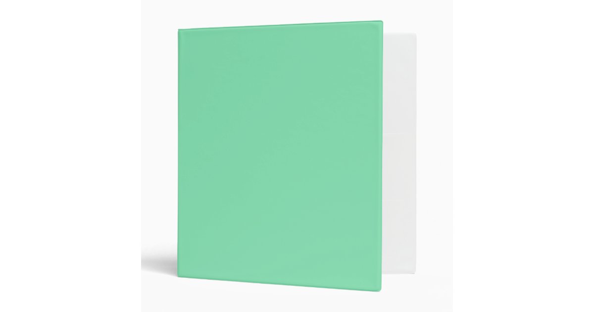 Mint Green Binder Zazzle