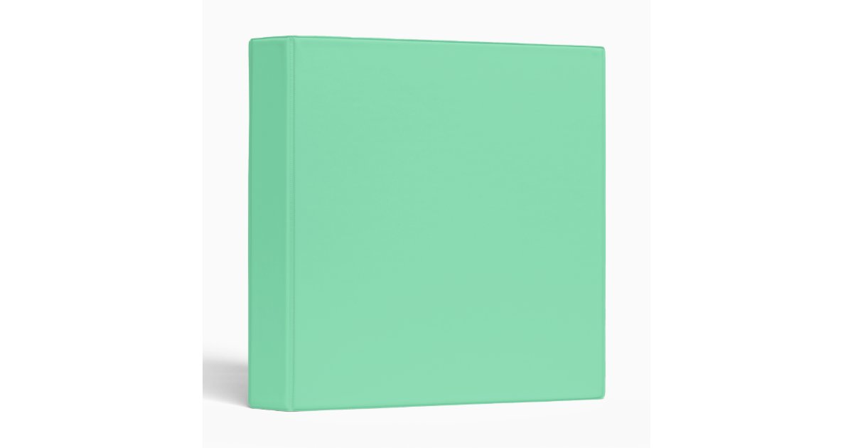 Mint Green Binder Zazzle