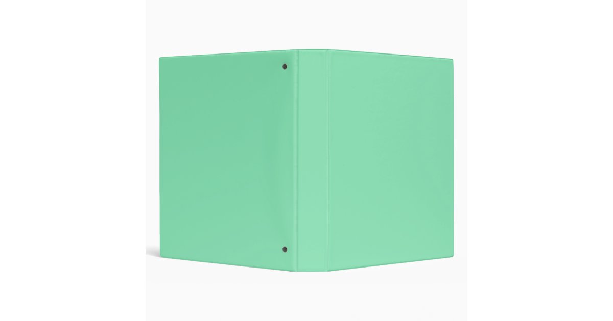 Mint Green Binder Zazzle