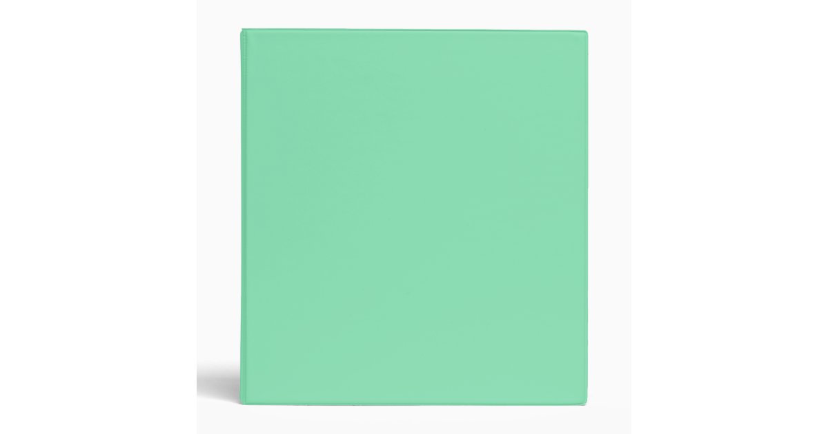 Mint Green Binder Zazzle