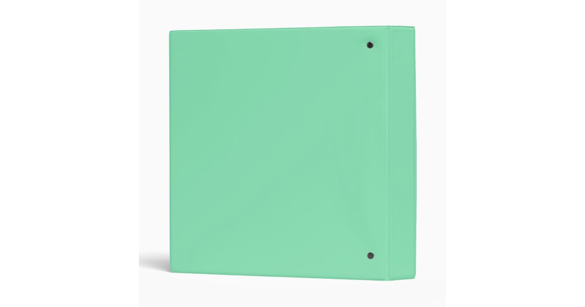 Mint Green Binder Zazzle