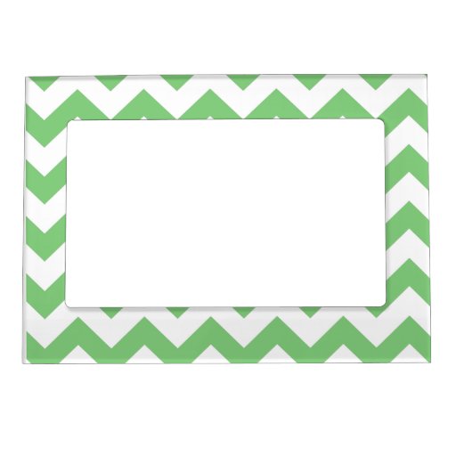 Mint Green Chevron frame Zazzle