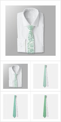 Mint-Green Neck Ties Collection
