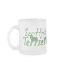 Mint Green Scottish Terrier Mug