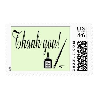 Thank You Inkwell Stamp