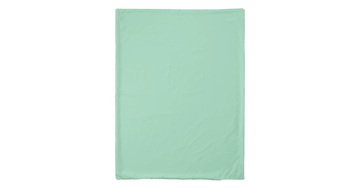 Mint Green Twin Size Duvet Cover Zazzle
