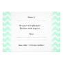 Mint Green Zigzag Stripes. Invitations Mint Green Zigzag Stripes. Invitations
