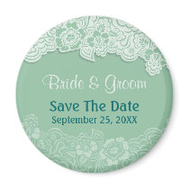 Mint Lace - Save the Date magnets