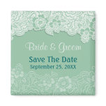Mint Lace - Save the Date magnets