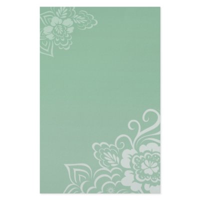 Mint Lace - Stationery