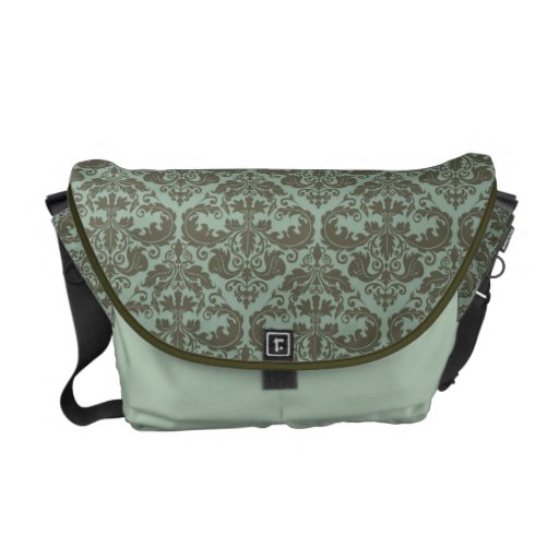 Mint & Moss Dasmask Pattern Messenget Bag Courier Bags