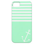 Mint Nautical iPhone 5 Cases