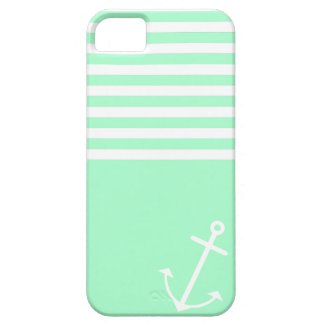 Mint Nautical iPhone 5 Cases