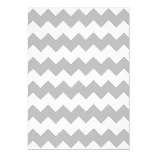 Mint Quatrefoil Chevron Birthday Invitation