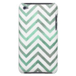 Mint White Chevron iPod Touch Case