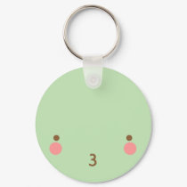 Mintie Smile keychain