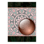 Minty Abstract Artist Trading Card - ACEO business cards