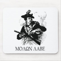 Minuteman Molon Labe Mouse Pad