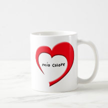 Mio Cuore II mug (red)