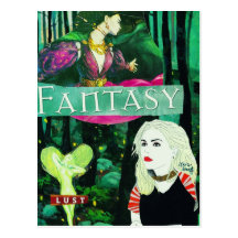 Mira Gutoff "Fantasy" Postcard