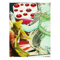 Mira Gutoff "Hero Worship" Postcard postcards