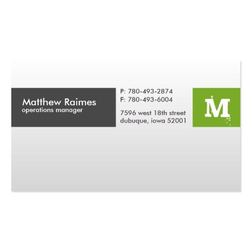 Mira Inc. Business Cards (front side)
