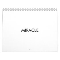 MIRACLE CALENDER WALL CALENDARS