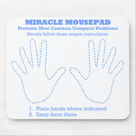 MIRACLE COMPUTER MOUSEPAD mousepad